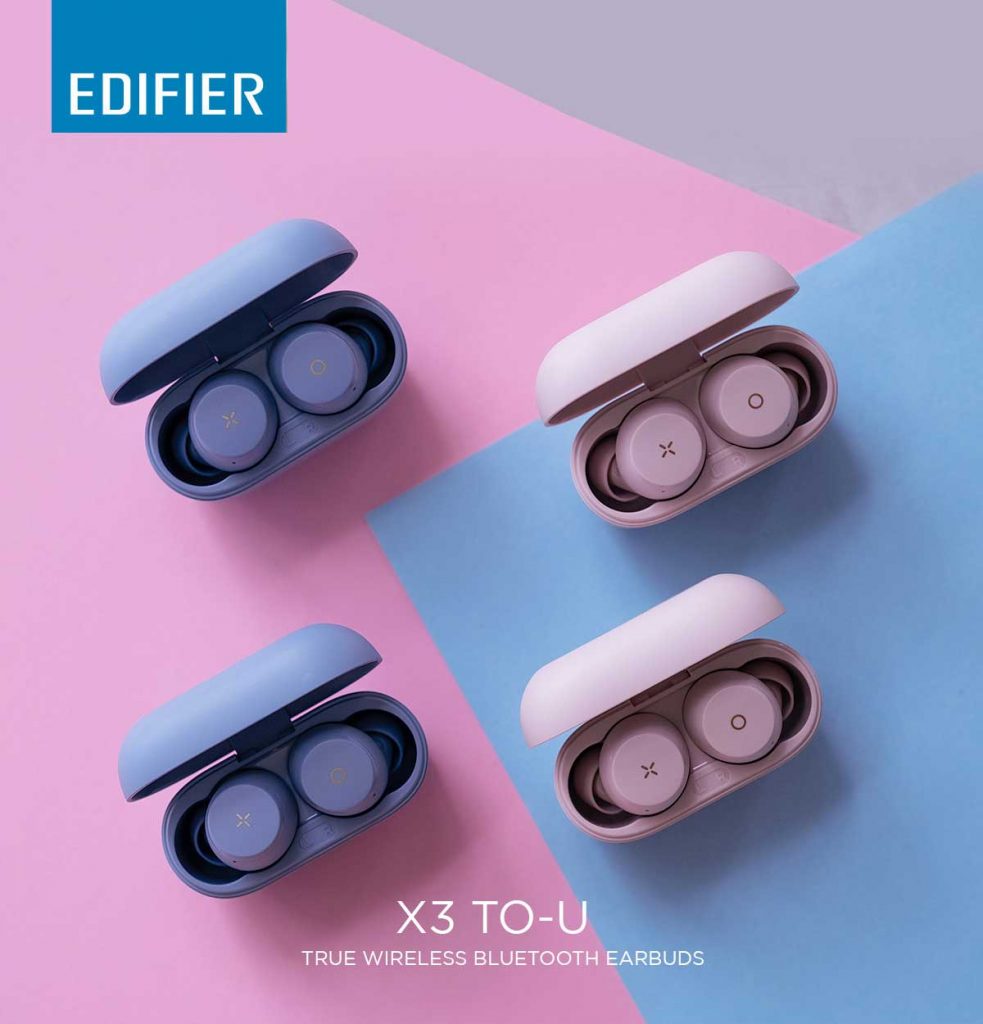 Edifier X3 TO-U TWS Bluetooth Earbuds | Edifier Indonesia